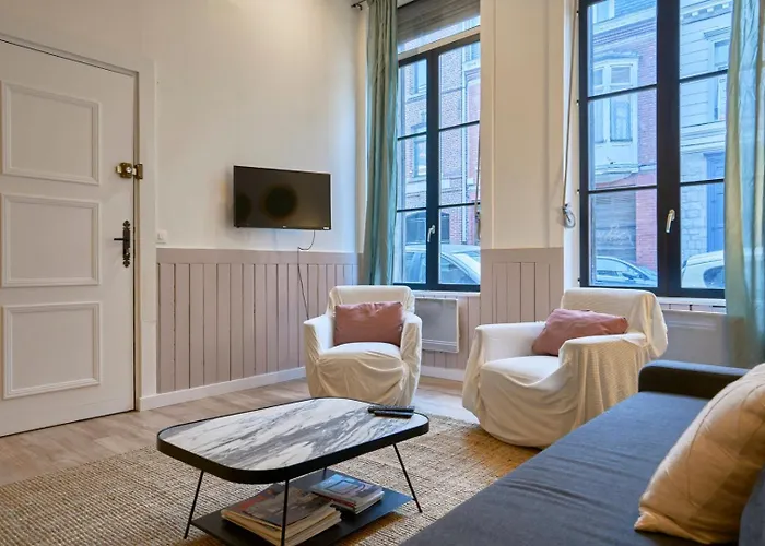 Old Lille: Charming Renovated Apartment