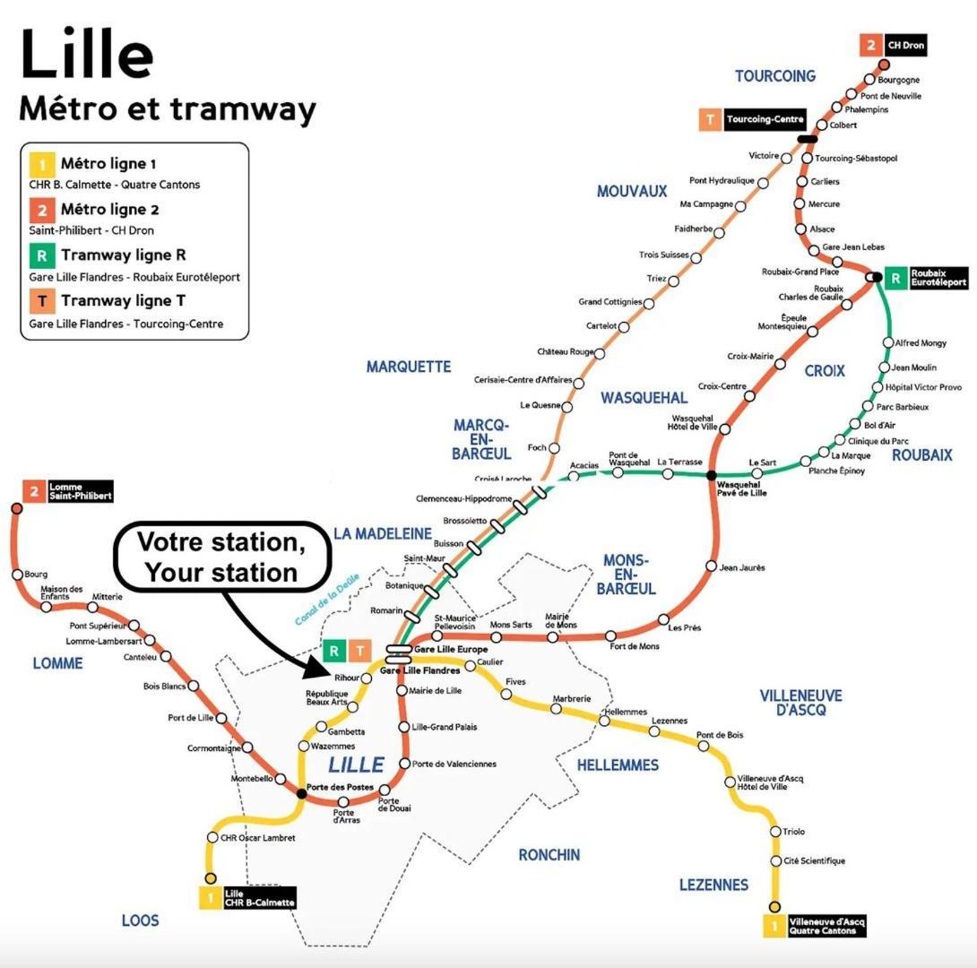 Appartamento Old Lille: Charming Renovated Lilla