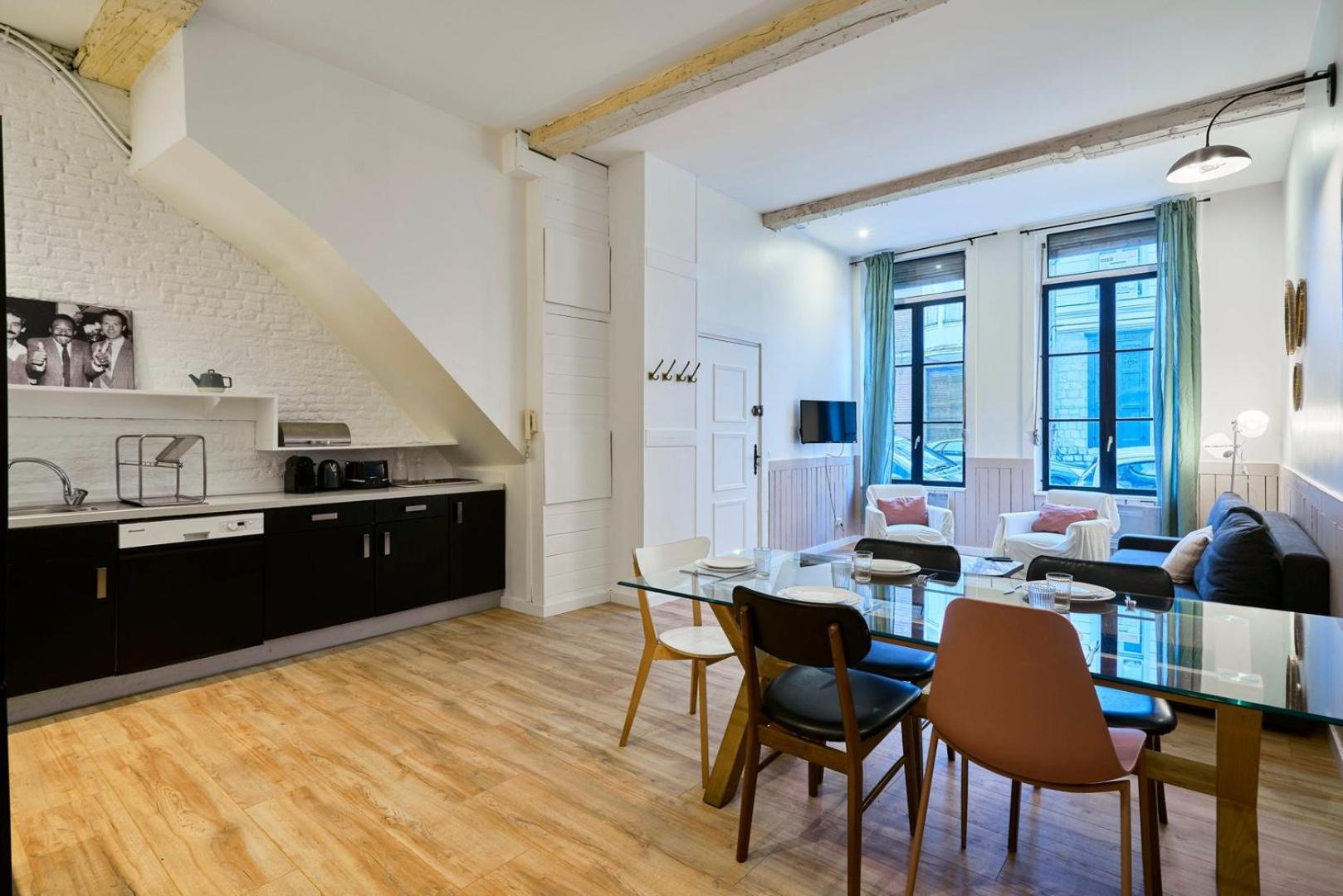 Appartamento Old Lille: Charming Renovated Lilla